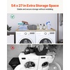 image:imageVEVOR Washer Dryer Countertop 54 x 27 Wooden Washer and Dryer Countertop WaterResistant Laundry Machine Topper Cover with AntiSlip Pads for Laundry Room Organization and Storage WhiteOak