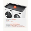 image:imageVEVOR Washer Dryer Countertop 54 x 27 Wooden Washer and Dryer Countertop WaterResistant Laundry Machine Topper Cover with AntiSlip Pads for Laundry Room Organization and Storage WhiteBlack