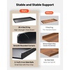 image:imageVEVOR Washer Dryer Countertop with 3 Splicing Panels 54 x 27 Wooden Washer and Dryer Countertop with 2 Hooks WaterResistant Laundry Topper for Laundry Room Organization and Storage GrayBlack Marble
