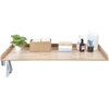 image:imageVEVOR Washer Dryer Countertop with 3 Splicing Panels 54 x 27 Wooden Washer and Dryer Countertop with 2 Hooks WaterResistant Laundry Topper for Laundry Room Organization and Storage GrayOak