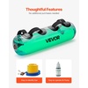 image:imageVEVOR Water Weights Aqua Bag Large Aqua Bags for Workout Adjustable Portable Stability Fitness amp Full Body Exercise Equipment for Strength Core and Balance Training Home Gym Exercise Clear70 lbs