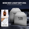 image:imageVEVOR Weight Vest Plates 5758751451975 LB Pairs Premium Steel Weighted plates Additional Weight for Weight Vests for Strength Training Running Fitness Heavy Workouts145LB2 Curved Plates