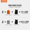 image:imageVEVOR Weight Vest Plates 5758751451975 LB Pairs Premium Steel Weighted plates Additional Weight for Weight Vests for Strength Training Running Fitness Heavy Workouts145LB2 Curved Plates