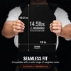 image:imageVEVOR Weight Vest Plates 5758751451975 LB Pairs Premium Steel Weighted plates Additional Weight for Weight Vests for Strength Training Running Fitness Heavy Workouts145LB2 Plates