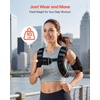image:imageVEVOR Weighted Vest 6lbs8lbs10lbs25lbs Body Weight Vest for Men Women with Reflective Stripe Adjustable Buckle Workout Equipment for Strength Training Running Jogging Fitness Muscle Building Weight Loss10 lbs