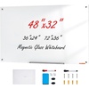 white glass whiteboard