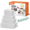 image:imageVEVOR Vacuum Storage Bags 15 Pack Space Saver Seal Bag3 Jumbo3 Large3 Medium3 Small3 Roll Compression Airtight Zipper Space Bags with Electric Pump for Cloth Bedding Blanket Pillow Travel20packHand pump