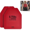 image:imageVEVOR Weight Vest Plates 5758751451975 LB Pairs Premium Steel Weighted plates Additional Weight for Weight Vests for Strength Training Running Fitness Heavy Workouts875LB2 Plates