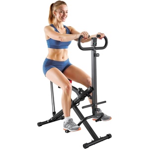 image:imageVEVOR Squat Machine Deep Squat Rowing Machine for Home Easy Setup amp Foldable Exercise Equipment Glute Trainer Machine with 23 HighStrength Resistance Bands Glutes amp Leg Home Workout Machine3 HighStrength Resistance Bands
