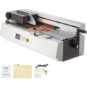 image:imageVEVOR Thermal Binding Machine 400 Sheets Capacity Hot Glue Binding Machine Thermal Book Binder 40mm Binding Thickness A3Short EdgeA4A5 Document3815 x 1854 x 1374 in