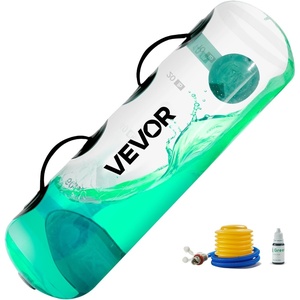 image:imageVEVOR Water Weights Aqua Bag Large Aqua Bags for Workout Adjustable Portable Stability Fitness amp Full Body Exercise Equipment for Strength Core and Balance Training Home Gym Exercise Clear50 lbs
