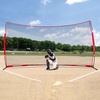 image:imageVEVOR Barricade Backstop NetMultiSport Barrier Netting with Carry BagBlack
