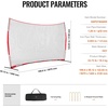 image:imageVEVOR Barricade Backstop NetMultiSport Barrier Netting with Carry Bagred