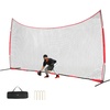 image:imageVEVOR Barricade Backstop NetMultiSport Barrier Netting with Carry Bagred