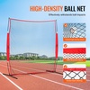 image:imageVEVOR Barricade Backstop NetMultiSport Barrier Netting with Carry Bagred