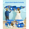 image:imageVEVOR Caterpillar Activity Wall Busy Board Wall 12 Wall Activities Board Montessori Sensory Wall Panel for Kids 312 Years Sensory Wall Activity Board Ideal for Toddler Playroom Nursery ClassroomOrca
