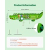 image:imageVEVOR Caterpillar Activity Wall Busy Board Wall 12 Wall Activities Board Montessori Sensory Wall Panel for Kids 312 Years Sensory Wall Activity Board Ideal for Toddler Playroom Nursery ClassroomCrocodile