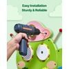 image:imageVEVOR Caterpillar Activity Wall Busy Board Wall 12 Wall Activities Board Montessori Sensory Wall Panel for Kids 312 Years Sensory Wall Activity Board Ideal for Toddler Playroom Nursery ClassroomCaterpillar