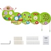 image:imageVEVOR Caterpillar Activity Wall Busy Board Wall 12 Wall Activities Board Montessori Sensory Wall Panel for Kids 312 Years Sensory Wall Activity Board Ideal for Toddler Playroom Nursery ClassroomCaterpillar