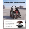 image:imageVEVOR Tool Bag 13 Inch 45Pocket Open Top Tool Tote Electrical Maintenance Toolbox Organizer Storage with Handle Adjustable Shoulder Strap Portable Toolbag for Professionals DIY amp Jobsite Use13 Regular