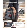 image:imageVEVOR Tool Bag 132 Inch 39Pocket Open Top Tool Pouch Portable Electrical Maintenance Toolbox Organizer Storage with Hard Plastic Base Adjustable Shoulder Strap for Professionals DIY amp Jobsite13 Regular