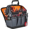 image:imageVEVOR Tool Bag 132 Inch 39Pocket Open Top Tool Pouch Portable Electrical Maintenance Toolbox Organizer Storage with Hard Plastic Base Adjustable Shoulder Strap for Professionals DIY amp Jobsite13 Open Top