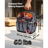 image:imageVEVOR Tool Bag 132 Inch 39Pocket Open Top Tool Pouch Portable Electrical Maintenance Toolbox Organizer Storage with Hard Plastic Base Adjustable Shoulder Strap for Professionals DIY amp Jobsite13 Open Top