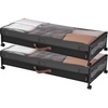 image:imageVEVOR Under Bed Storage with Lids 317 x 159 x 61 Inch 48L Large Underbed Clothes Storage Containers Low Profile Gray Under Bed Drawer Shoe Organizer Bins Box for Blanket Shoe Bedroom 2 PackD