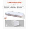 image:imageVEVOR Under Bed Storage with Wheels 317 x 156 x 69 inch Underbed Containers Underbed Shoes Organizer with Lid amp Gray Latch Rolling Under the Bed Storage Bins for Clothes Shoes Blankets 4 Pack