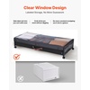 image:imageVEVOR Under Bed Storage with Wheels 360 x 181 x 73 inch Underbed Containers with Clear Lid Underbed Shoe Organizer Rolling Under the Bed Storage Bins for Clothes Shoes Blankets Bedroom 2 PackD