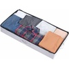 image:imageVEVOR Under Bed Storage with Wheels 360 x 181 x 73 inch Underbed Containers with Clear Lid Underbed Shoe Organizer Rolling Under the Bed Storage Bins for Clothes Shoes Blankets Bedroom 2 PackB