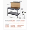image:imageVEVOR Workbench 472inch Heavy Duty Steel Workbench with Pegboard amp Drawers 2425 lbs Capacity Work Benches for Garage with 4 AC Outlets amp 2 USB Ports for Workshop Basement Garden