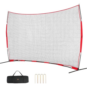 image:imageVEVOR Barricade Backstop NetMultiSport Barrier Netting with Carry BagBlack