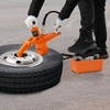 image:imageVEVOR Hydraulic Bead Breaker 10000 PSI Tire Bead Breaker with Metal Foot Pump HeavyDuty Steel Bead Breaker Tool for Tractors Trucks Buses Lawn Mowers ATVsOrange