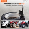 image:imageVEVOR Manual Tire Bead Breaker 3842 Tires Changer Tool with Rubber Pad Protect Aluminum Alloy Hubs EasyOperated Tire Repair Tool for ATVsUTVs Tractors Trucks Cars Heavy Duty Tiresfor Regular Tire