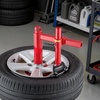 image:imageVEVOR Manual Tire Changer Duck Head Kit with Silver Cone Fit for 1621 Wheels Heavy Duty Manual Tire Changer Duck Head Adapter Kit Mounting and Demounting Tool for Most Cars SUVs Trucks ATVsBlackRedSilver