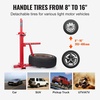 image:imageVEVOR Manual Tire Changer Duck Head Kit with Silver Cone Fit for 1621 Wheels Heavy Duty Manual Tire Changer Duck Head Adapter Kit Mounting and Demounting Tool for Most Cars SUVs Trucks ATVsRed