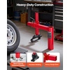 image:imageVEVOR Manual Tire Changer Duck Head Kit with Silver Cone Fit for 1621 Wheels Heavy Duty Manual Tire Changer Duck Head Adapter Kit Mounting and Demounting Tool for Most Cars SUVs Trucks ATVsBlackRedSilver