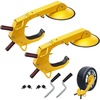 image:imageVEVOR Wheel Lock Clamp 2 Pack Trailer Wheel Lock HeavyDuty Anti Theft Tire Lock Adjustable Tire Boot Lock Trailer Wheel Locks for RV Trailers Cars Trucks SUVs2 pcs