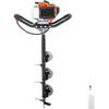 image:imageVEVOR Post Hole Digger Gas Powered 63CC 2400W Earth Auger Fence Digger43CC