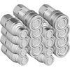 image:imageBestauto Skid Steer Hydraulic Quick Connect 12 Body Hydraulic Coupler 12 NPT Hydraulic Coupling Quick Connect 2 Pairs Hydraulic Quick Coupler 276 MPa ISO 16028 8 PairsGray
