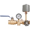 image:imageVEVOR 1 x 11 Well Pressure Tank Tee Kit with 3050PSI Switch 8Pieces Pure Brass Pressure Tank Installation Kit for Water Well 1 in Gate Valve Included Fit Most tanks with Diameter up to 16 in3050Ball Valve