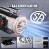 image:imageVEVOR 37HP Air Compressor Motor 3450RPM Electric Motor 230V 172 Amps 58 Keyed Shaft 56 Frame 188 Shaft Length Single Phase CCWCW Rotation Factory Setting is CCW1