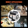 image:imageVEVOR 37HP Air Compressor Motor 3450RPM Electric Motor 230V 172 Amps 58 Keyed Shaft 56 Frame 188 Shaft Length Single Phase CCWCW Rotation Factory Setting is CCW1