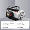 image:imageVEVOR 37HP Air Compressor Motor 3450RPM Electric Motor 230V 172 Amps 58 Keyed Shaft 56 Frame 188 Shaft Length Single Phase CCWCW Rotation Factory Setting is CCW1