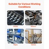 image:imageVEVOR 64 PCS BSPP Hydraulic Fittings Hydraulic Cap and Plug Kit with Precision Threading Galvanized Steel Heavy Duty Hydraulic Fitting Adapter Kit Dash Sizes 040608101216BSPP