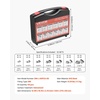 image:imageVEVOR 64 PCS BSPP Hydraulic Fittings Hydraulic Cap and Plug Kit with Precision Threading Galvanized Steel Heavy Duty Hydraulic Fitting Adapter Kit Dash Sizes 040608101216DIN
