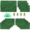 image:imageVEVOR Artificial Boxwood Panel 24pcs 20 x 20 in Green Fake Grass Wall12pcs