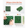 image:imageVEVOR Artificial Boxwood Panel 24pcs 20 x 20 in Green Fake Grass Wall12pcs