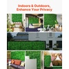 image:imageVEVOR Artificial Boxwood Panel 24pcs 20 x 20 in Green Fake Grass Wall12pcs